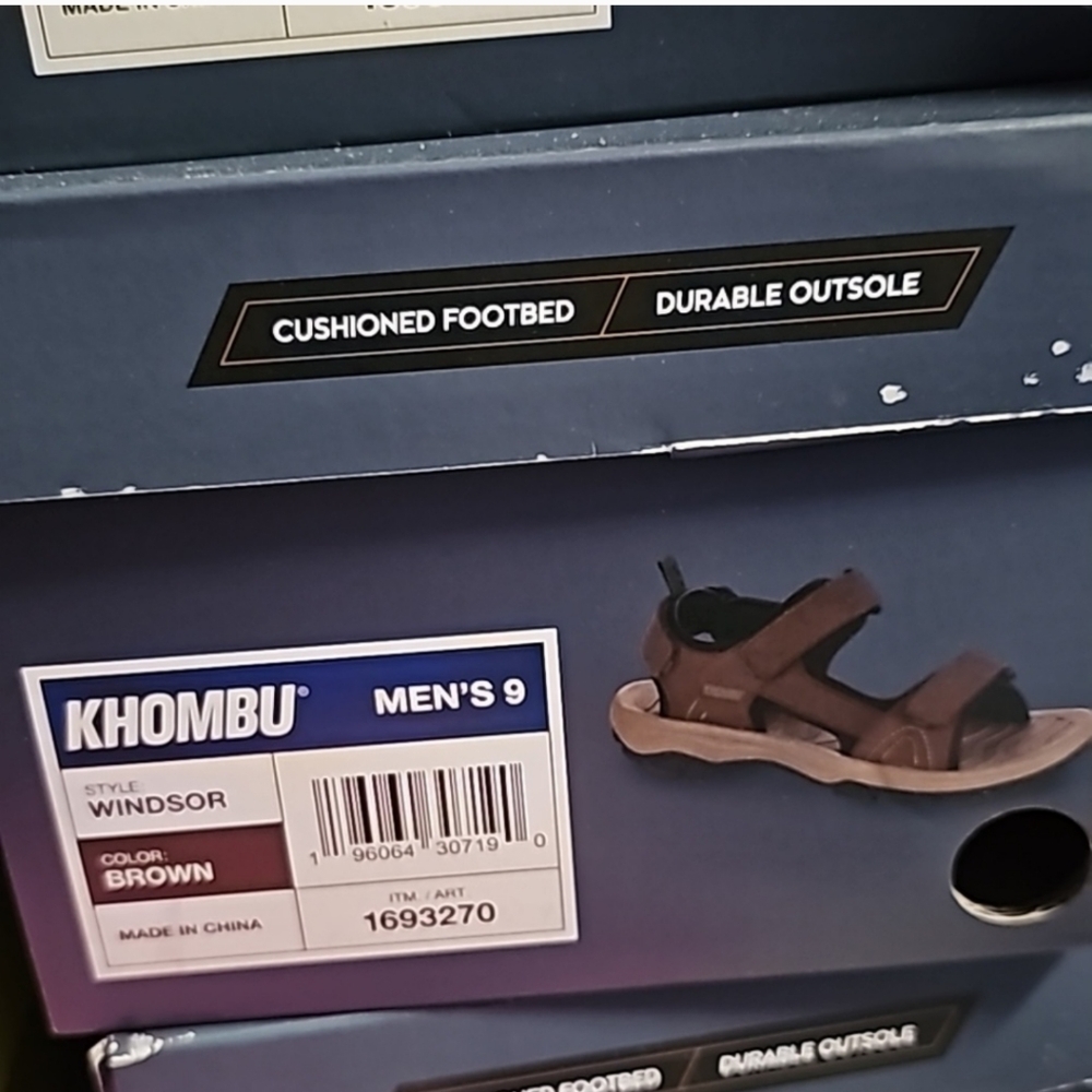 KHOMBU Sandals Men's Outdoor Fisherman Waterproof all-terrain Hiking ne… - Picture 8 of 8